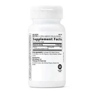 GNC Beta-Carotene 15mg | 180 softgels - Imagen 2