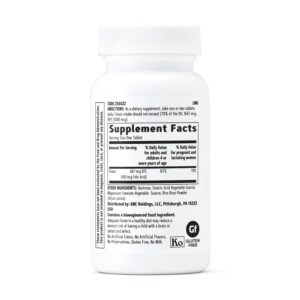 Alternative view of Folic Acid 400mcg