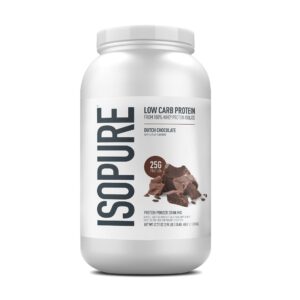 ISOPURE LOW CARB DUTCH CHOCOLATE