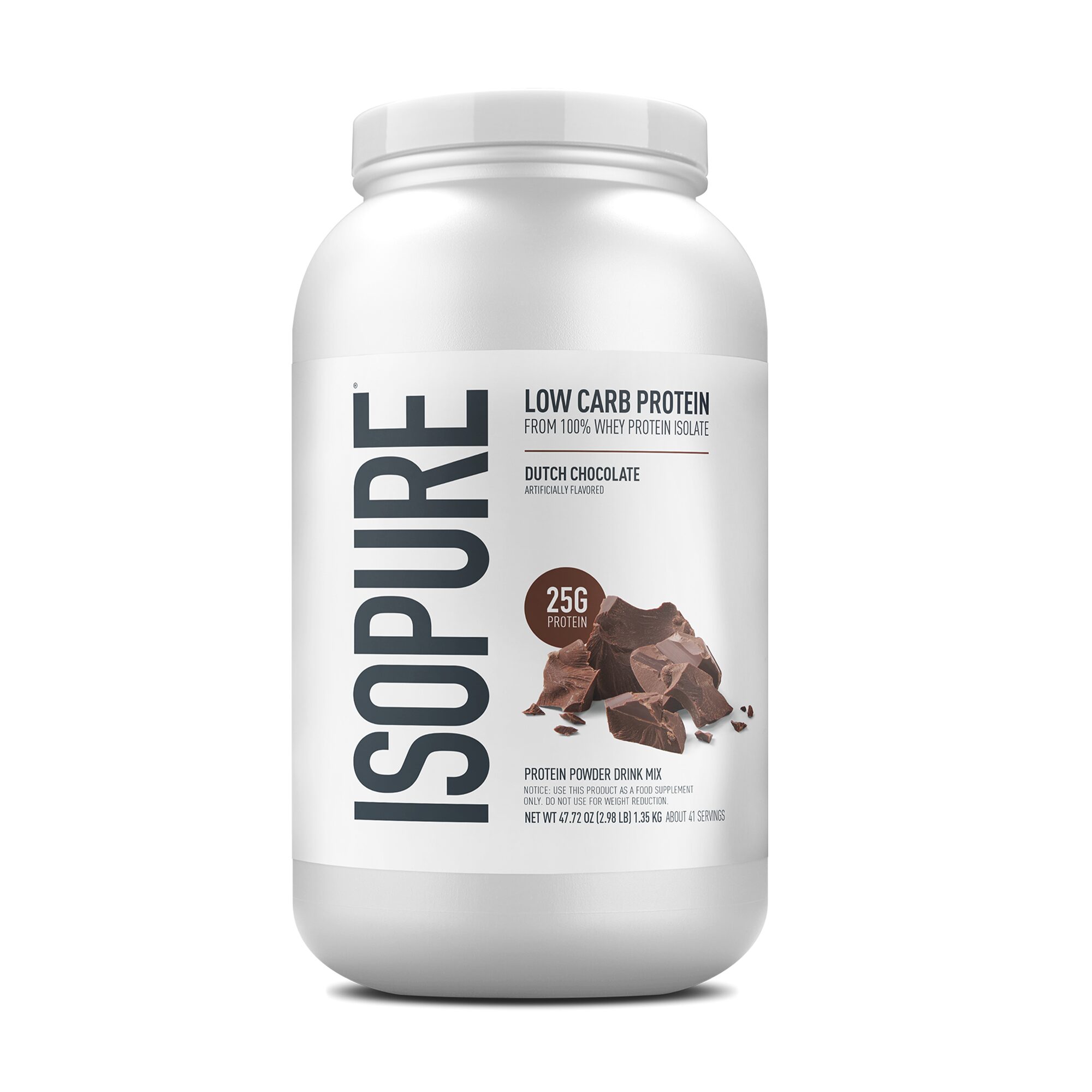 ISOPURE LOW CARB DUTCH CHOCOLATE