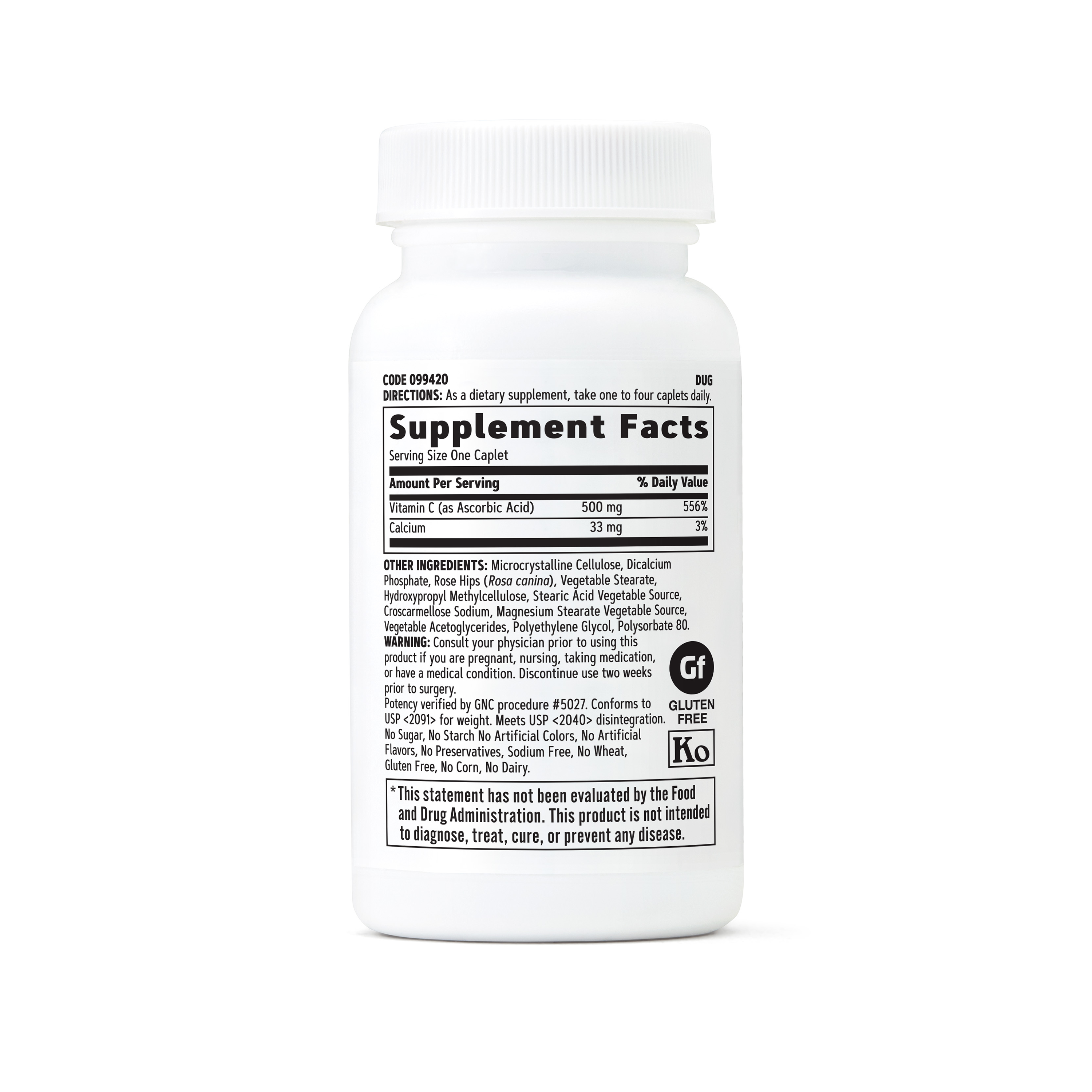 VITAMIN C 500 MG | 100 TAB - Imagen 2
