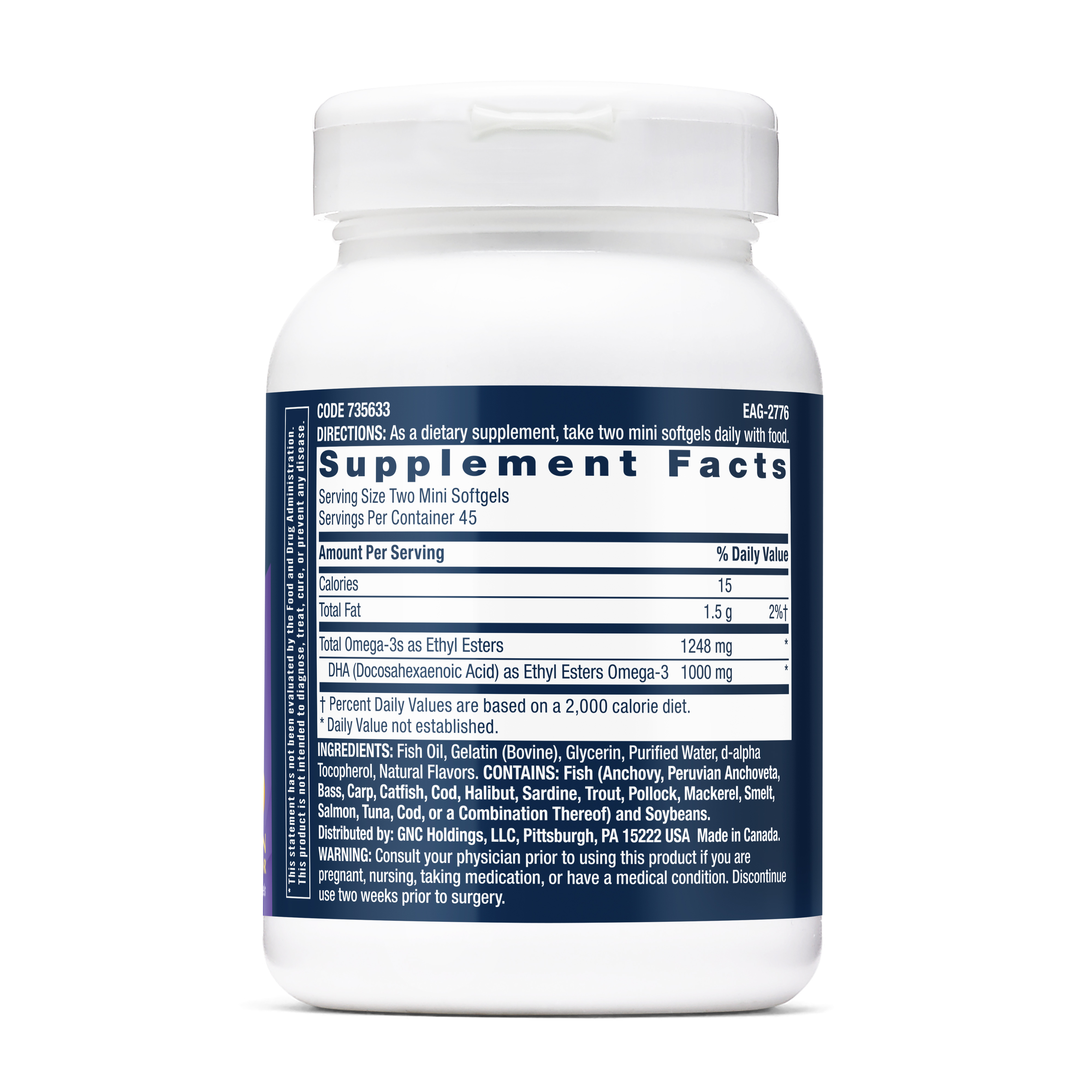 DHA 1000MG MINI | 90 softgel - Imagen 2