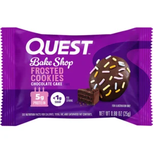 Quest galletas de proteína glaseadas