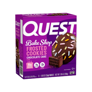 Quest galletas de proteína glaseadas 8 unidades | BOX