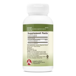 Alternative view of GNC Herbal Plus® Ashwagandha 600mg – 60 Caps