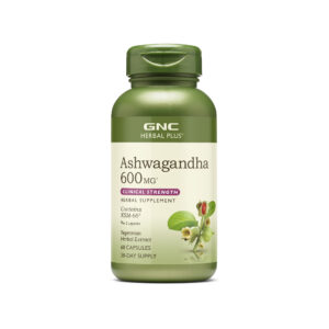 GNC Herbal Plus® Ashwagandha 600mg – 60 Caps