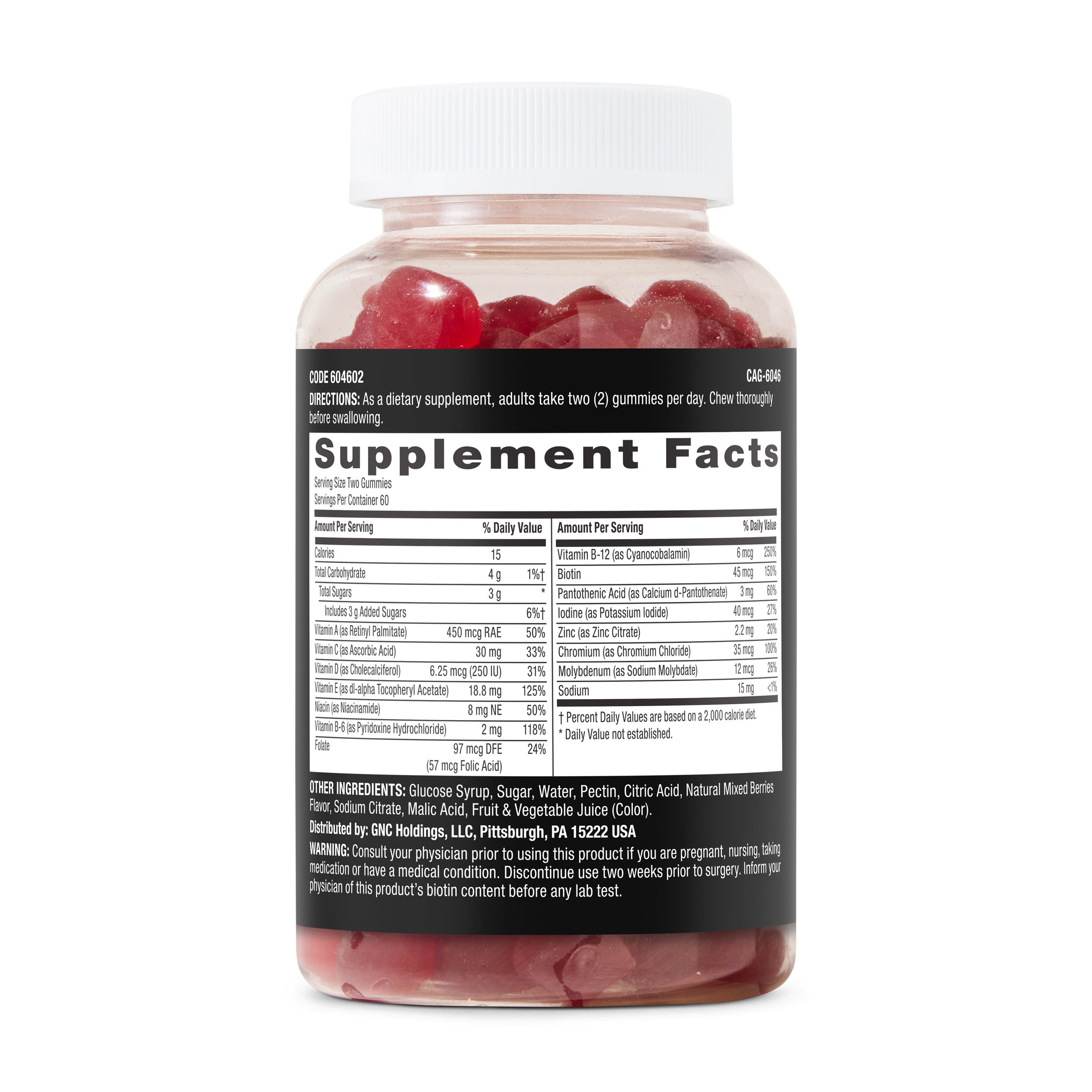 GNC Mega Men® | 120 gummies - Imagen 2