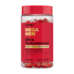 Mega Men® Ultra Testosterone Booster | 120 Capsulas (30 Servicios)