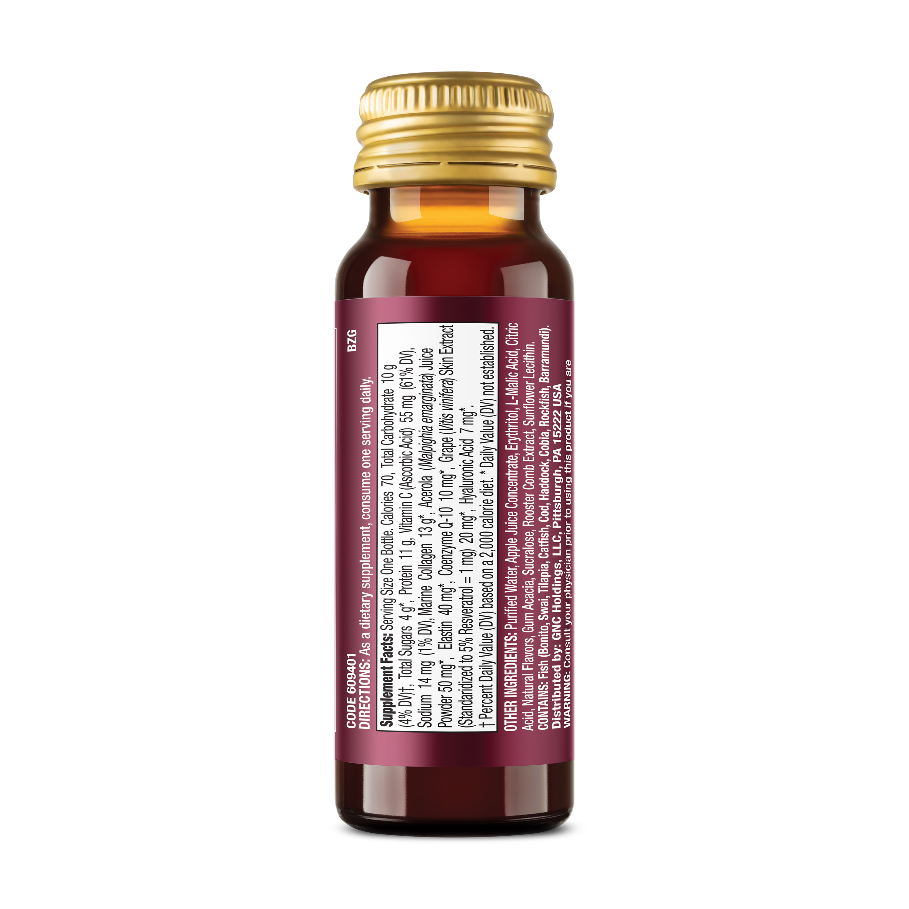 Premier Collagen Advanced Shot - 50 ml (10 botellas) - Imagen 3