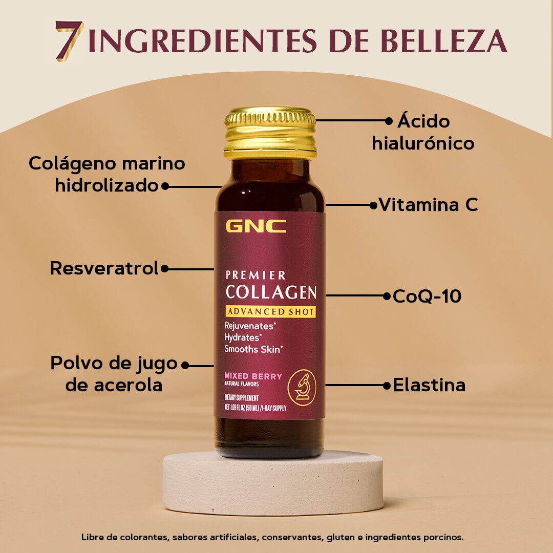 Premier Collagen Advanced Shot - 50 ml (10 botellas) - Imagen 6